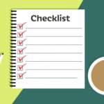 Checklist and coffee Planning for Productivity
